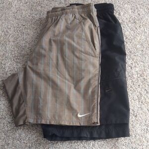 Bundle Nike Black & Tan Shorts, Size L
